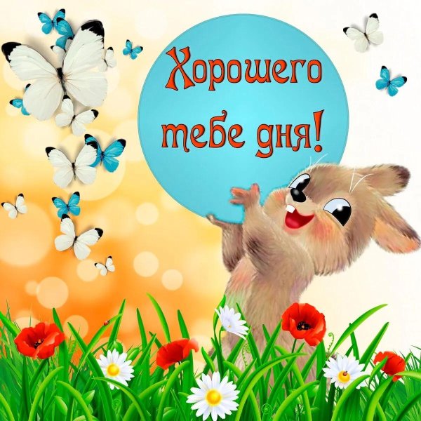 хорошего тебе дня