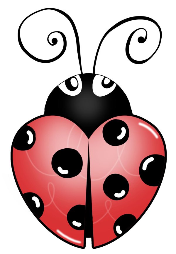 С божьей коровкой