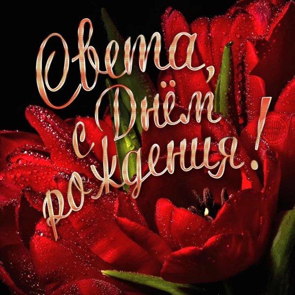 Света с юбилеем