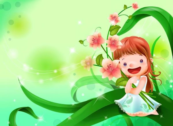 детские фон