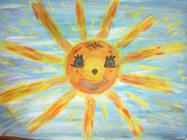 Солнце для детей