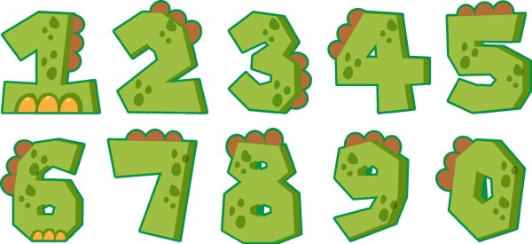 Для детей цифры