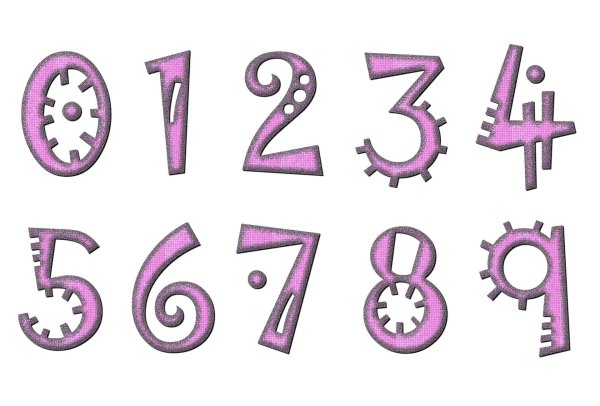 Для детей цифры