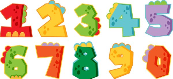 Для детей цифры