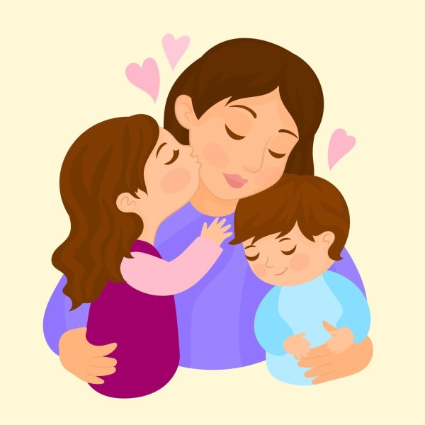 Ребенок и мама