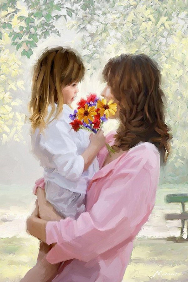 Ребенок и мама