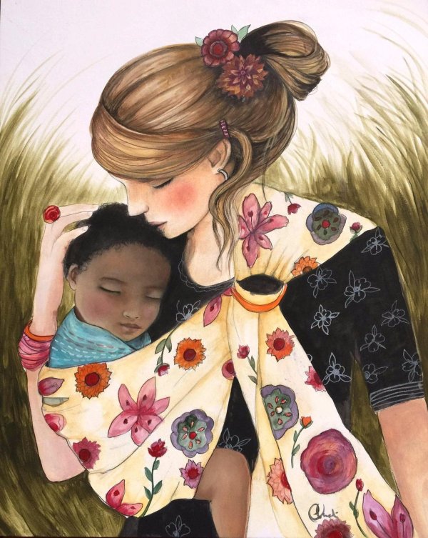 Ребенок и мама