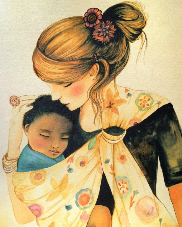 Ребенок и мама