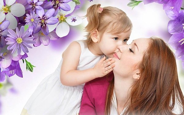 Ребенок и мама