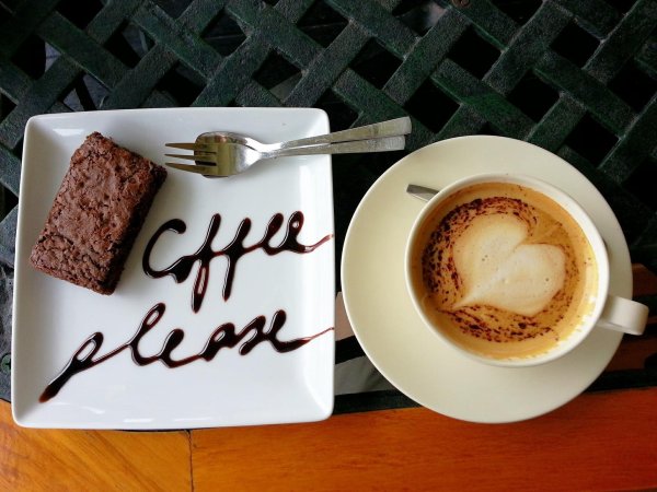 Кофе с надписями