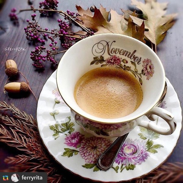 Кофе с надписями