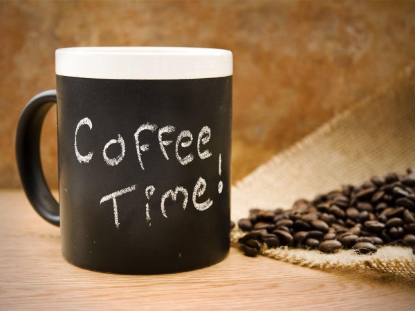 Кофе с надписями