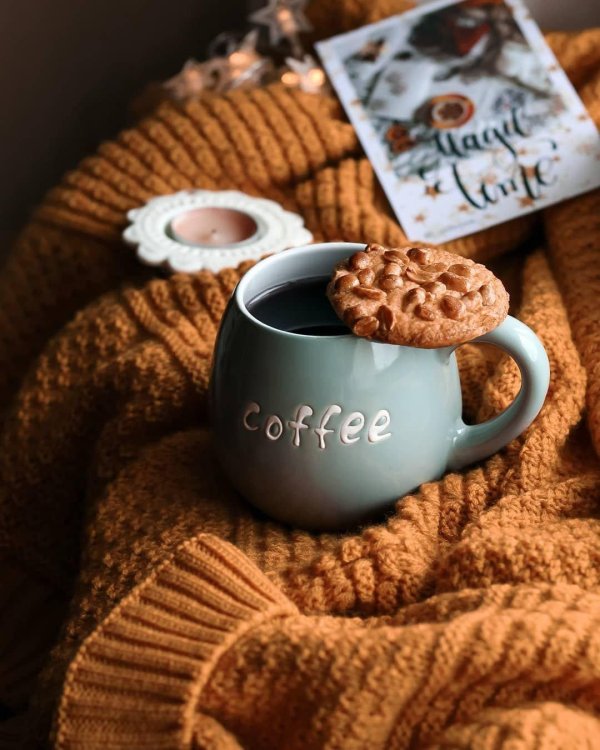 Кофе с надписями