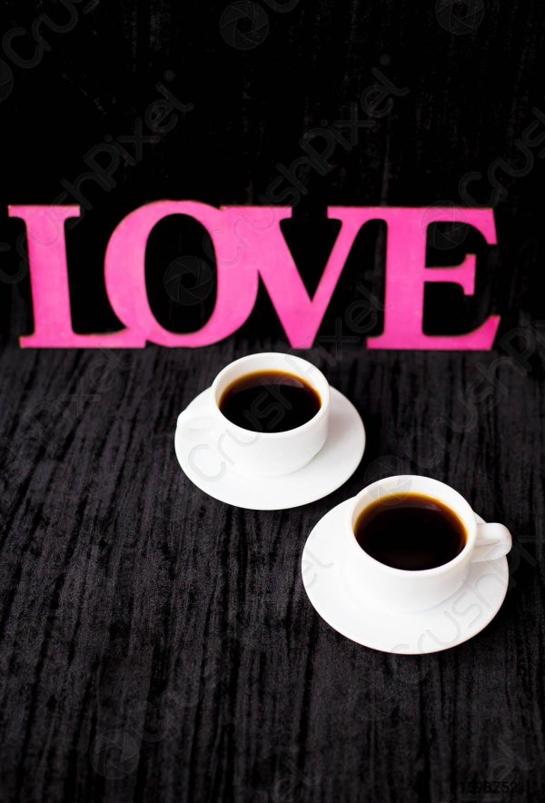 Кофе с надписями