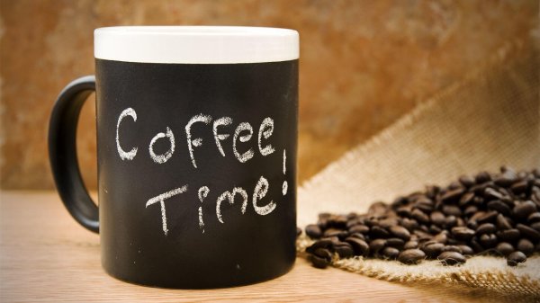 Кофе с надписями