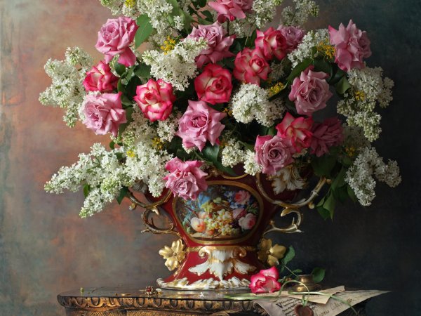 цветочный натюрморт