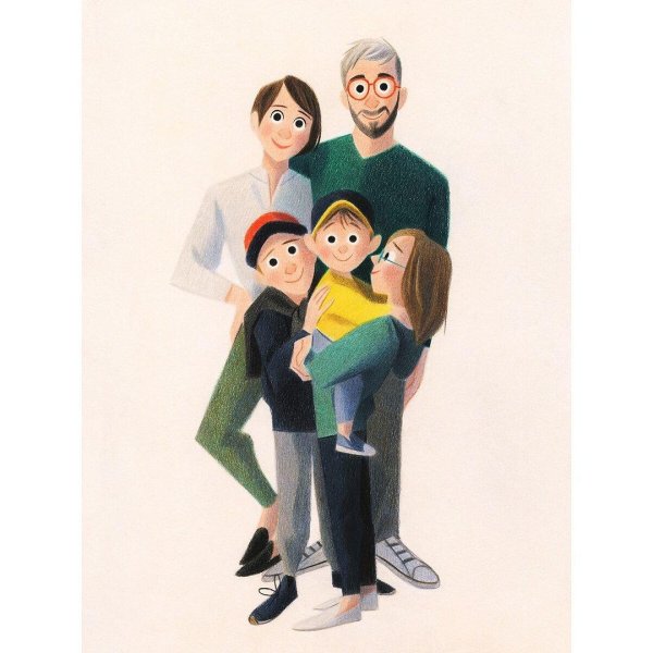 Семья мультяшные