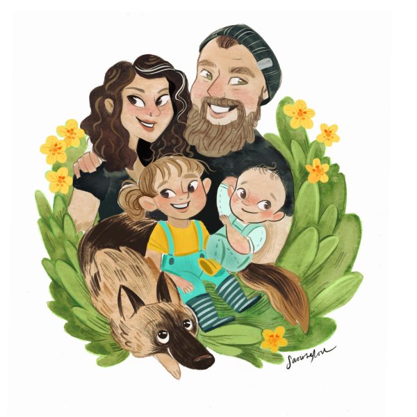 Семья мультяшные