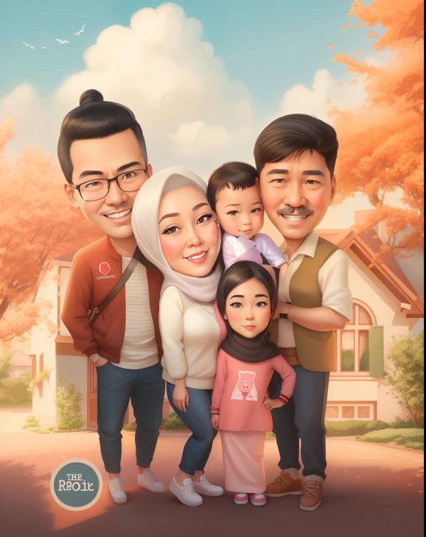 Семья мультяшные