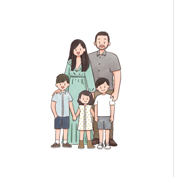 Семья мультяшные