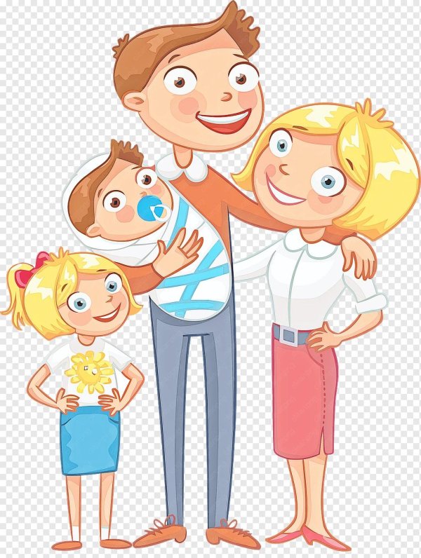 Семья мультяшные