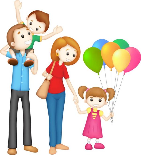 Семья мультяшные