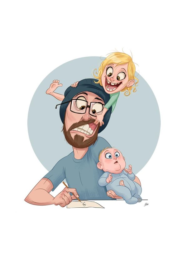 Семья мультяшные