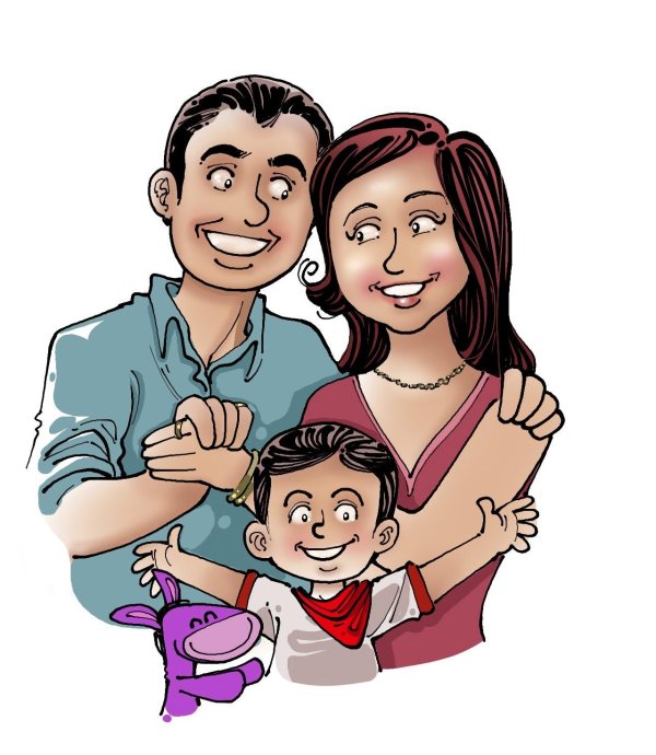 Семья мультяшные