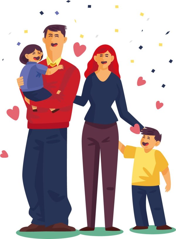 Семья мультяшные