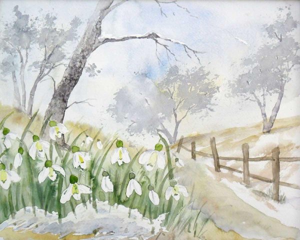 Нарисованные про весну