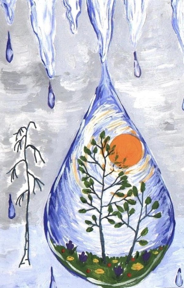 Нарисованные про весну