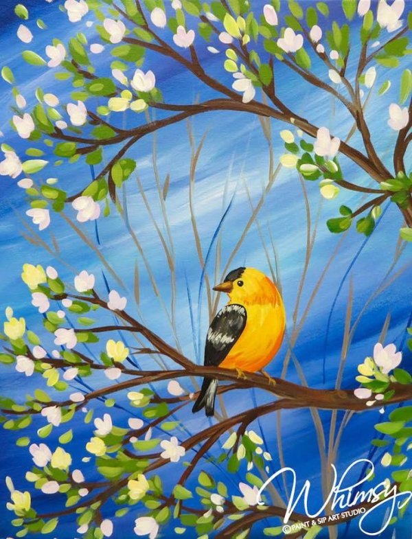 Нарисованные про весну