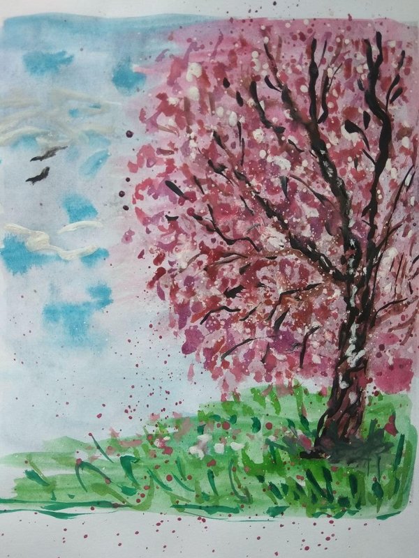 Нарисованные про весну