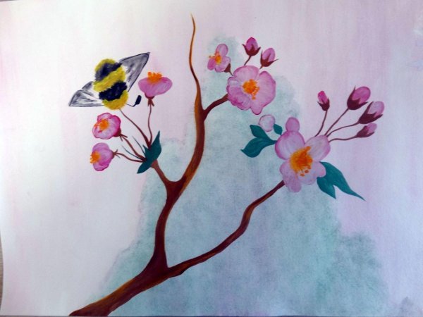 Нарисованные про весну
