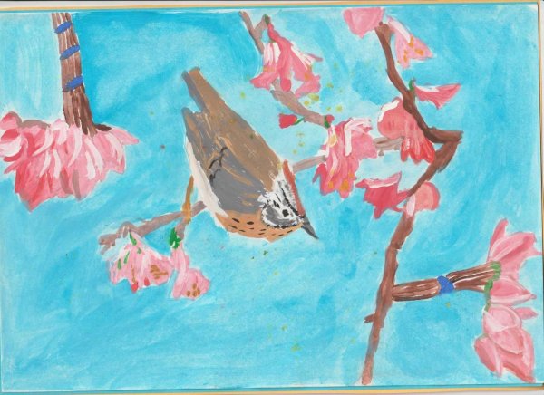 Нарисованные про весну