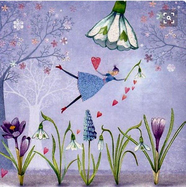 Нарисованные про весну