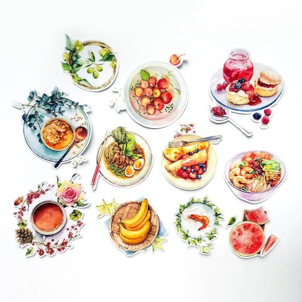 С блюдами и едой