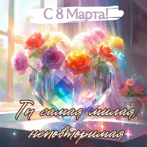 с 8 марта милая