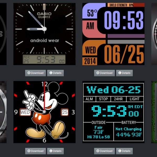 Для циферблата смарт часов