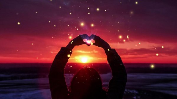 На аву с сердечками