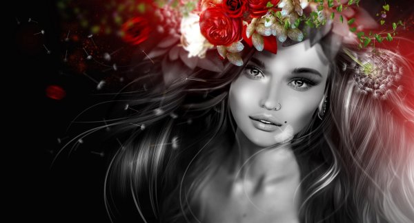 фэнтези девушки красивые