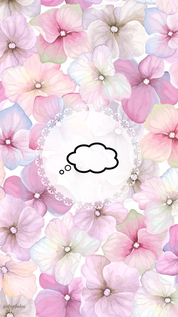 акварельные цветы