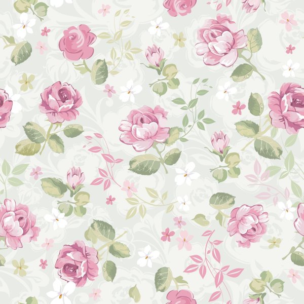 цветочные паттерны