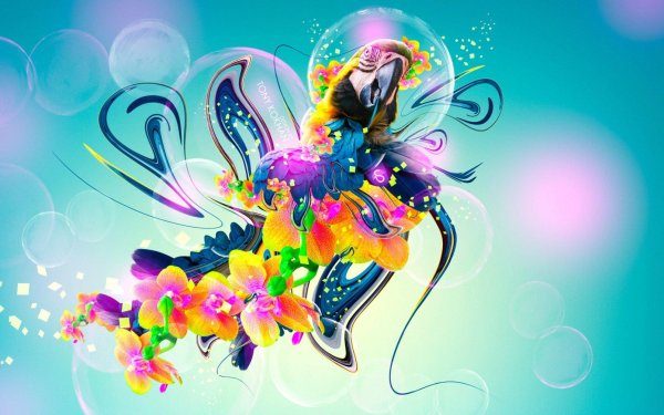 абстракция яркая