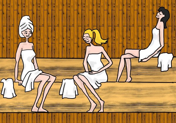 С легким паром любимая