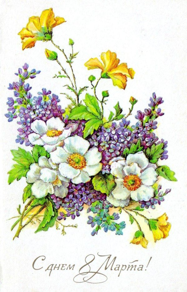 цветочные картины