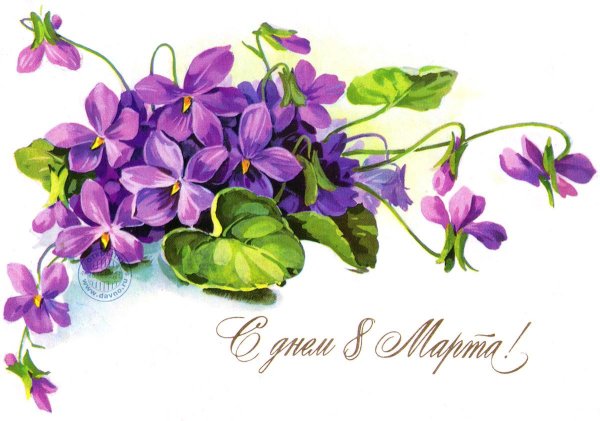 открытки 8 марта куртенко