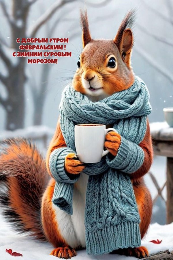 С добрым февральским утром четверга