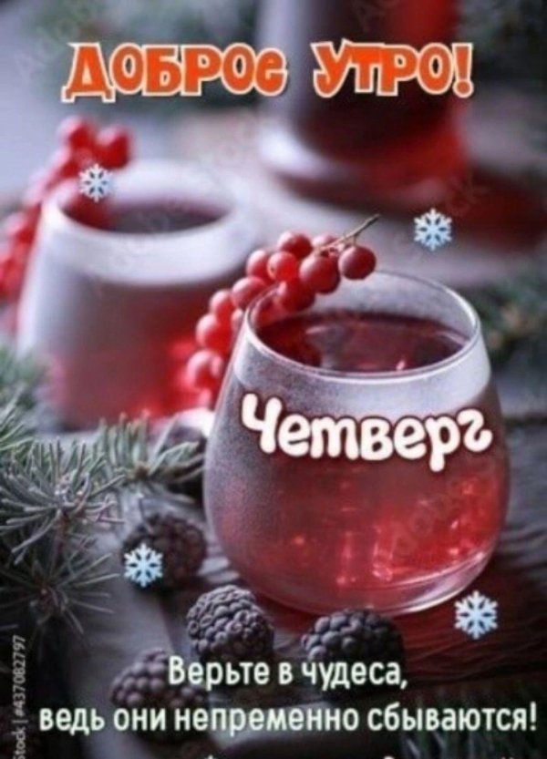 С добрым февральским утром четверга