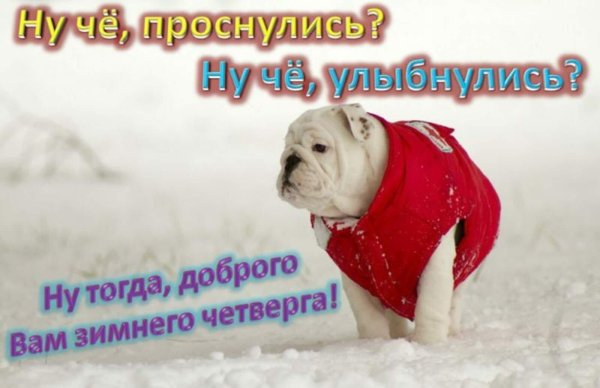 С добрым февральским утром четверга